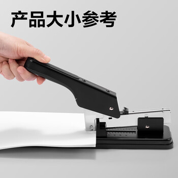 得力(deli)100页重型大订书机/订书器 大号加厚订书机 适配23/6~23/13订书针 办公用品 黑色33349 得力(deli)100页重型大订书机/订书器 大号加厚订书机 适配23/6~23/13订书针 办公用品 黑色33349