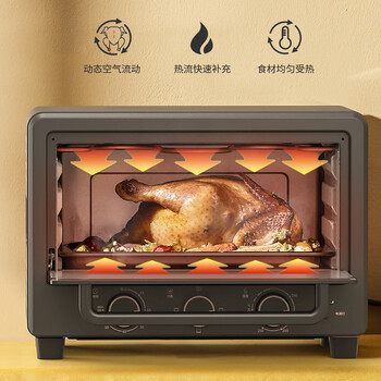 利仁(Liven)电烤箱多功能家用烤串专业烘焙易操作烘烤蛋糕面包台式小烤箱一体18L容量 DKX-J18 利仁(Liven)电烤箱多功能家用烤串专业烘焙易操作烘烤蛋糕面包台式小烤箱一体18L容量 DKX-J18