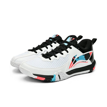 李宁（LI-NING）羽毛球鞋男女款贴地飞行LITE宽楦训练比赛羽鞋二代三代