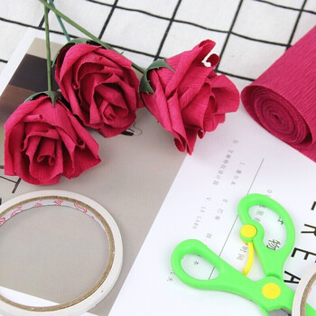 科朗鑫盛 KL-ZW137 皱纹纸手工材料纸加厚彩色折花玫瑰花diy灯笼纸褶皱纸10色混装【220*50cm】配材料包 科朗鑫盛 KL-ZW137 皱纹纸手工材料纸加厚彩色折花玫瑰花diy灯笼纸褶皱纸10色混装【220*50cm】配材料包