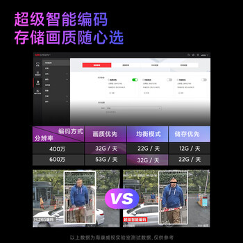 HIKVISION海康威视监控摄像头家用600万超高清半球监控器室内室外POE供电防水夜视手机远程3367SWDV3-L6MM