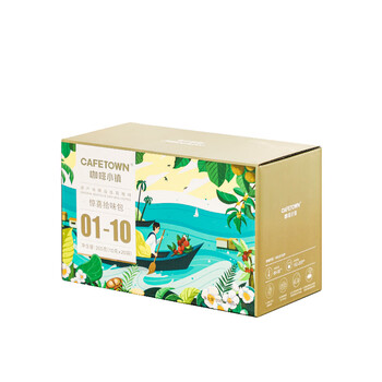 咖啡小镇(cafetown)惊喜拾味包十种口味挂耳咖啡 精品手冲袋泡无蔗糖10g*20片 咖啡小镇(cafetown)惊喜拾味包十种口味挂耳咖啡 精品手冲袋泡无蔗糖10g*20片