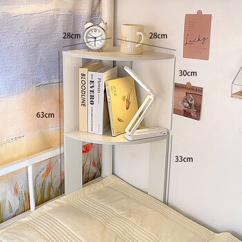 宜家床角置物架大学宿舍上铺神器下铺床头收纳床上床边转角寝室好物