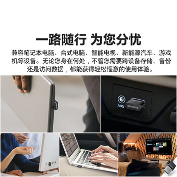 三星（SAMSUNG）256GB USB3.1  U盘 FIT 电脑车载迷你优盘 高速 学生办公 读速400MB/s（Gen 1）适用哨兵模式