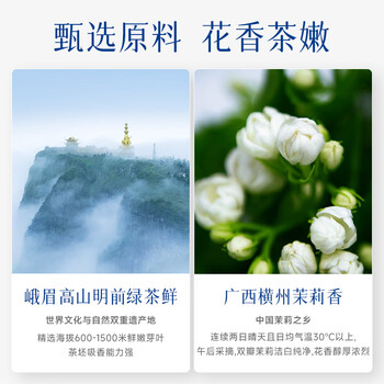 碧潭飘雪茉莉花茶特级54g 伴手礼茶叶礼盒装 走亲访友送礼34002 碧潭飘雪茉莉花茶特级54g 伴手礼茶叶礼盒装 走亲访友送礼34002