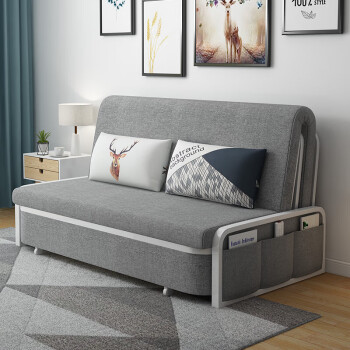松闲北欧简约小户型沙发床现代家用客厅储物15米沙发床【海绵款】