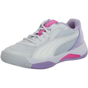 彪马pumanovacourt女士运动鞋银雾10