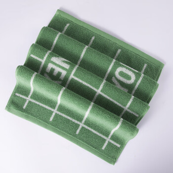 尤尼克斯YONEX运动毛巾羽毛球运动健身柔软吸汗棉质AC1234绿