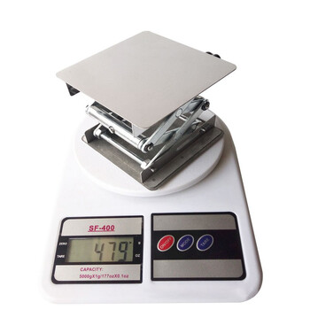 海斯迪克 HKCL-265 实验室手动小型不锈钢升降台 微型水平仪平台 200*200mm 海斯迪克 HKCL-265 实验室手动小型不锈钢升降台 微型水平仪平台 200*200mm