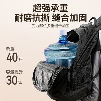 李宁（LI-NING）双肩包背包书包男女运动登山包旅行徒步户外大容量出差包初高中生