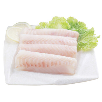 阿拉斯加深海狭鳕鱼腰肉冷冻鳕鱼块海鲜水产 400g/袋