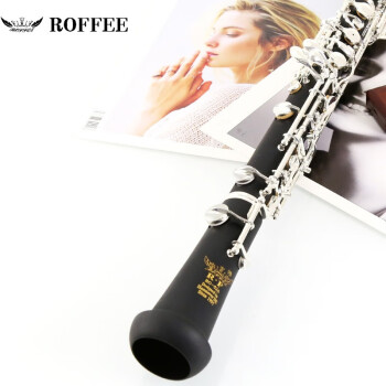 罗菲（ROFFEE）德国双簧管OBOE学生级半全自动双簧管镀银按键合成木初学考级乐器 02A半自动