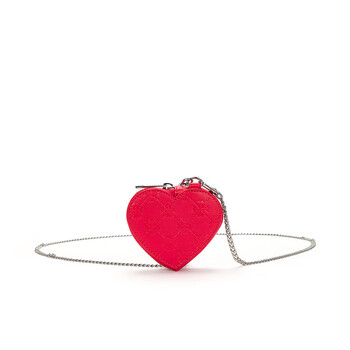 卡帕（Kappa）兔年限定新年款小单肩女心形斜挎包时尚PU小包K0D28BX02N