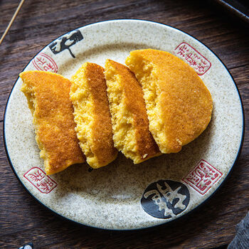 德临门东北玉米面饼大饼子玉米饼粗粮纯玉米面铁锅窝窝头零食主食 小