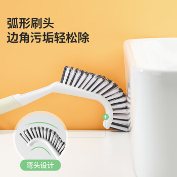 LYNN地刷缝隙刷无死角地板清洁刷开荒保洁浴室卫生间地缝刷瓷砖硬毛刷