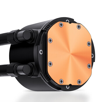 乔思伯（JONSBO）TG-360黑色 一体式水冷散热器 (隐藏式理线/5V神光同步ARGB/阻尼旋转铭牌/PWM温控风扇)