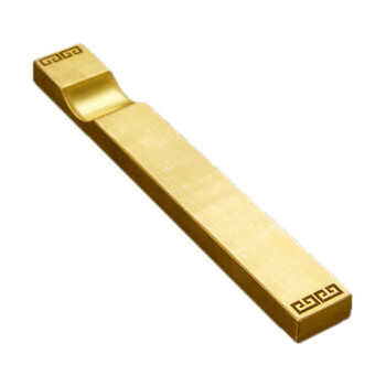 六品堂多功能镇纸黄铜书法镇尺 文房四宝毛笔笔搁创意压纸摆件 天道酬勤15cm单支 六品堂多功能镇纸黄铜书法镇尺 文房四宝毛笔笔搁创意压纸摆件 天道酬勤15cm单支