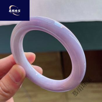 翡翠紫罗兰玉镯价格报价行情- 京东