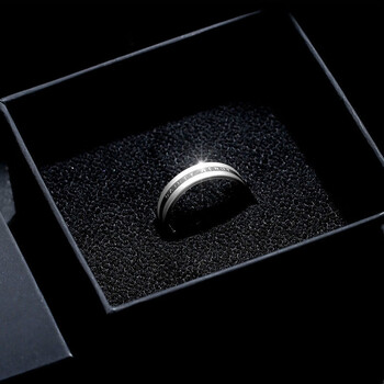 婕悦洁dw戒指情侣对戒小众设计ins不掉色潮男士单身个性简约一对情侣