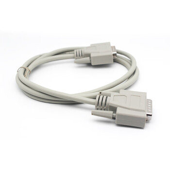 可思未来 DB15传输线 两排15针双屏蔽串口并口加长线 数控雕刻机线并口延长线 （5米 公对公）KS-D-DB155M