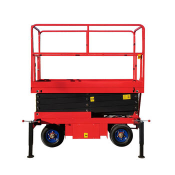 升降平台车全自动液压举升机小型剪叉式高空作业电动三轮6米8登高