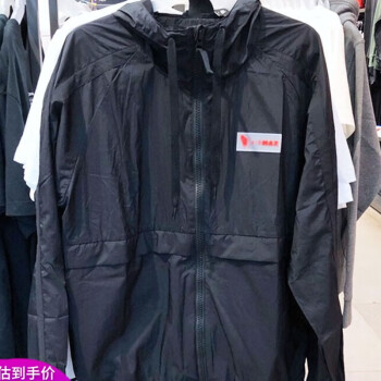 耐克（NIKE）外套男装秋季新款运动服梭织透气上衣夹克 DC2351-010黑色 L