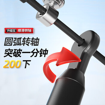 李宁（LI-NING）竞速跳绳成人儿童中小学生比赛中考考试专用减肥钢丝绳子专业跳神