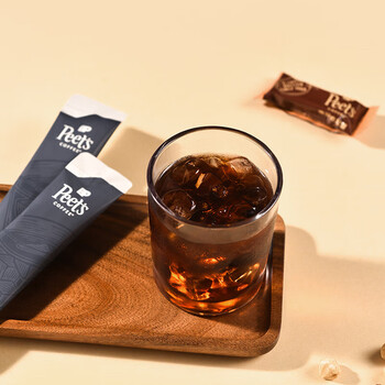 皮爷咖啡皮爷迪克森少校美式咖啡液peets黑巧克力风味咖啡 盒装25mL12条