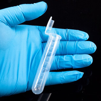 海斯迪克 HK-148 塑料离心管 带刻度EP管种子瓶 尖底/圆底离心管 10ML连盖（200个）