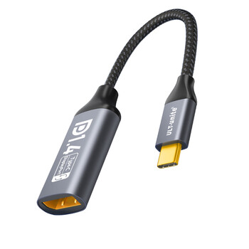 优籁特优籁特Type-C转DP1.4母口转接头8K双向互转DP转Type-C转换器线手机笔记本电脑外接显示器高清投屏 优籁特优籁特Type-C转DP1.4母口转接头8K双向互转DP转Type-C转换器线手机笔记本电脑外接显示器高清投屏