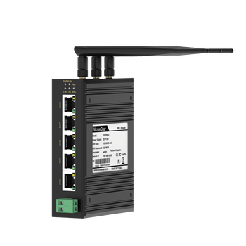 移星（MoweStar）无线双频路由器2.4G+5GWiFi导轨式无线客户端工业网桥高速穿墙无线AP/中继/桥接/VNP网关 VS705WD