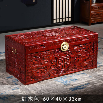 中国アンティーク 樟木箱 くすのき収納ボックス 彫刻入り 中国