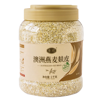 觅珍燕麦麸皮0蔗糖代餐懒人健身速食低gi营养糖尿病人专用食品1000g