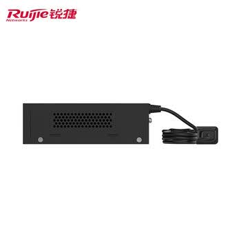 锐捷安防监控专用PoE交换机6口百兆 RG-YS106-P PoE功率60W 满载摄像头 双上联接口 防雷设计