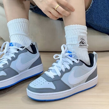 耐克（NIKE）女鞋2024春季新款Court Borough复古运动休闲板鞋小白鞋BQ5448 BQ5448-019 36.5