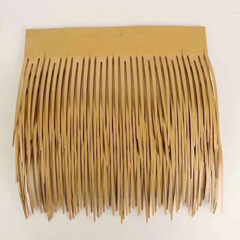 铝制茅草金属假茅草人造仿真铝合金稻草园林景观茅草瓦防火腐烂卫亮