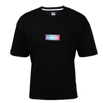 kawasaki川崎羽毛球服男女款上衣透气运动短袖T恤中性款K3037 白色 XL kawasaki川崎羽毛球服男女款上衣透气运动短袖T恤中性款K3037 白色 XL