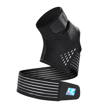 LP双重固定专业运动护踝护具脚踝关节崴脚扭伤防护1307CK单只L/XL