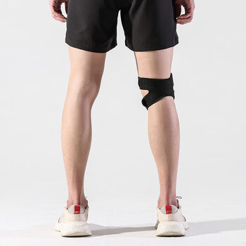 匹克专业髌骨带【单只装】男女跑步健身半月板损伤运动 黑色 匹克专业髌骨带【单只装】男女跑步健身半月板损伤运动 黑色