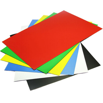 a4磁性磁贴片磁板贴软磁铁白板黑板磁纸磁力教具冰箱贴擦写留言片 白