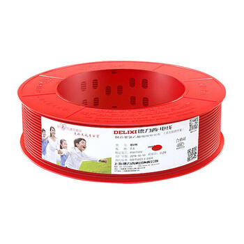 德力西(DELIXI)电线布电线 BVR1.5平方单芯多股铜线 家装家用铜芯电线 100米黄绿地线