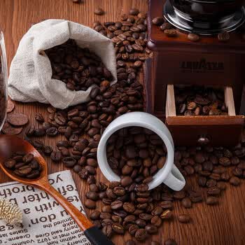 拉瓦萨（LAVAZZA）意式特浓咖啡豆1kg口粮豆企业购口感香醇油脂丰富家庭装大包装