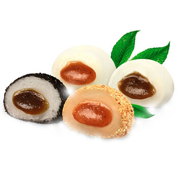 s怡鹭水果麻薯干吃汤圆多口味驴打滚糯米糍粑甜零食品糕点心 买麻薯