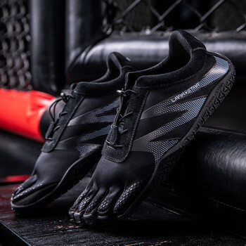 劳拉之星室内健身训练五指鞋男赤足轻便运动跑步鞋健身休闲鞋 41码