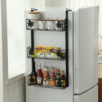 庆国庆冰箱置物架侧面冰箱侧面置物架冰箱挂架侧壁冰箱冰柜侧面夹缝
