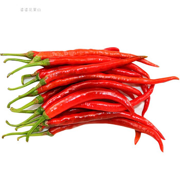 新鲜红二荆条辣椒农家自种红线椒杭椒尖椒特辣现摘5斤