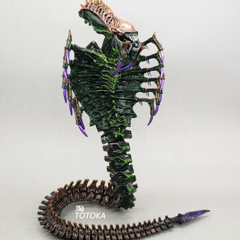 手办7寸异形大战铁血战士手办契约模型汽车摆件可动人偶玩具母异形蛇