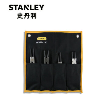 史丹利（STANLEY）德式卡簧钳7寸 4件套套装 TK911-23C