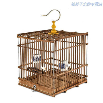 紫竹小方鸟笼型号规格- 京东