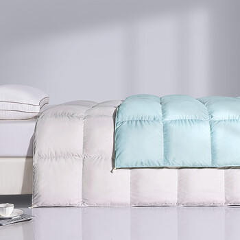 富安娜米菲尔·轻潮超柔鹅绒加厚被 绿羽绒被怎么样质量大揭秘！